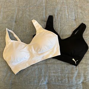 Puma sports bra, set of 2. Size M